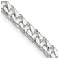 High-Quality 5mm Sterling Silver Curb Chain - Stylish & Affordable Jewelry-4