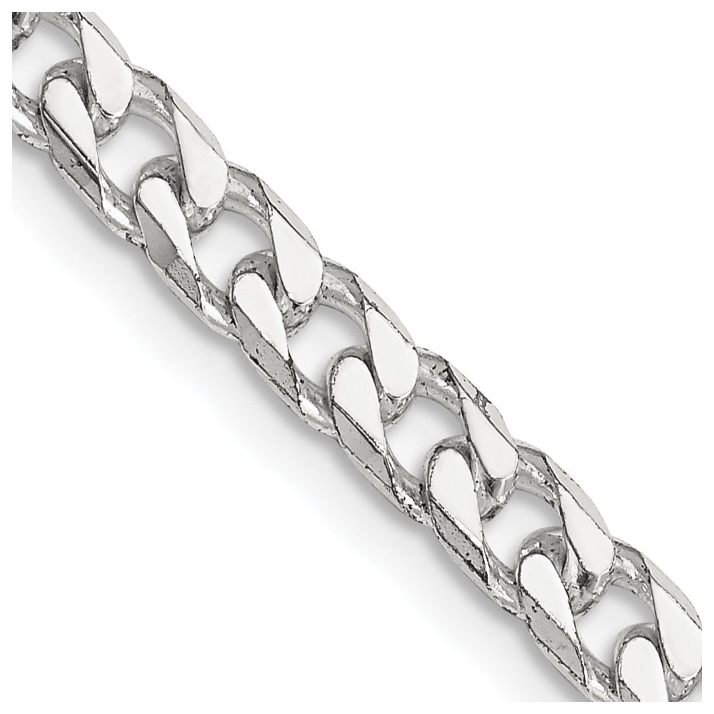 High-Quality 5mm Sterling Silver Curb Chain | Stylish & Affordable Jewelry