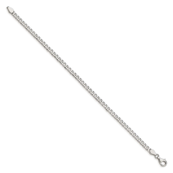 3.5mm Polished Sterling Silver Curb Chain - Style GR1-1030007