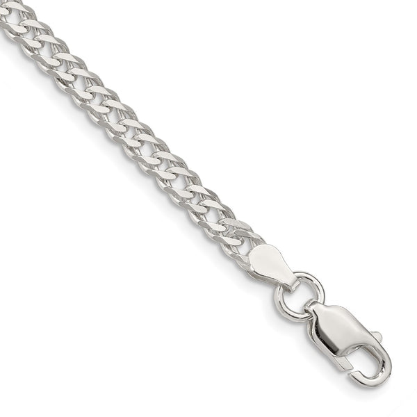 4.25mm Sterling Silver Double Curb Chain