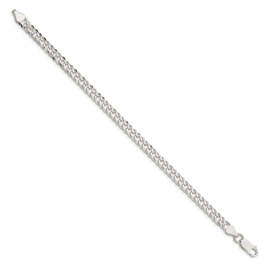 Exclusive 5.65mm Sterling Silver Double Curb Chain - Stylish & Affordable!