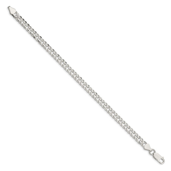 5.65mm Sterling Silver Double Curb Chain - Flat - Style GR1-1030175