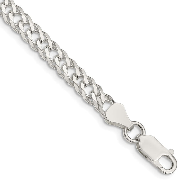 5.65mm Sterling Silver Double Curb Chain - Flat - Style GR1-1030175