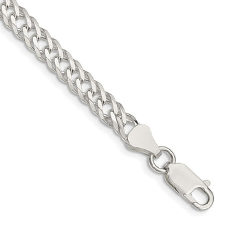 Exclusive 5.65mm Sterling Silver Double Curb Chain - Stylish & Affordable!