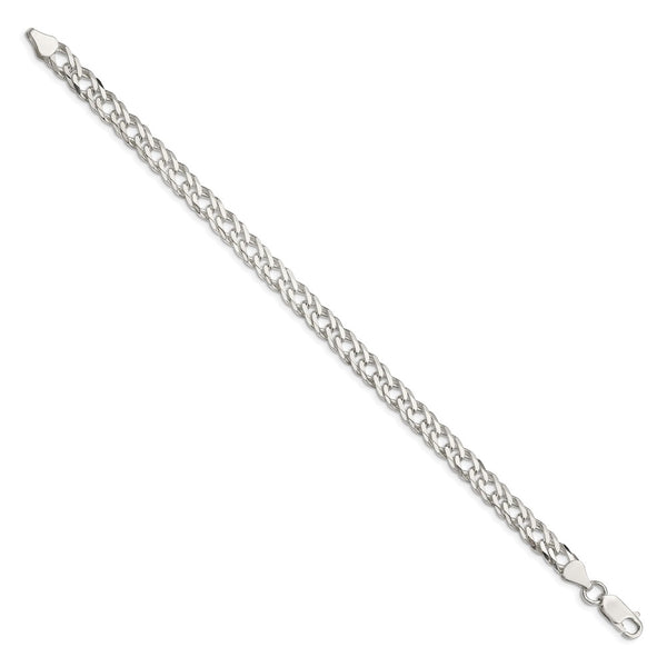 6.25mm Sterling Silver Double Curb Chain - Flat - Style GR1-1030187
