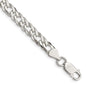 Buy Stylish 6.25mm Sterling Silver Double Curb Chain - Flat Design, Affordable Price-1