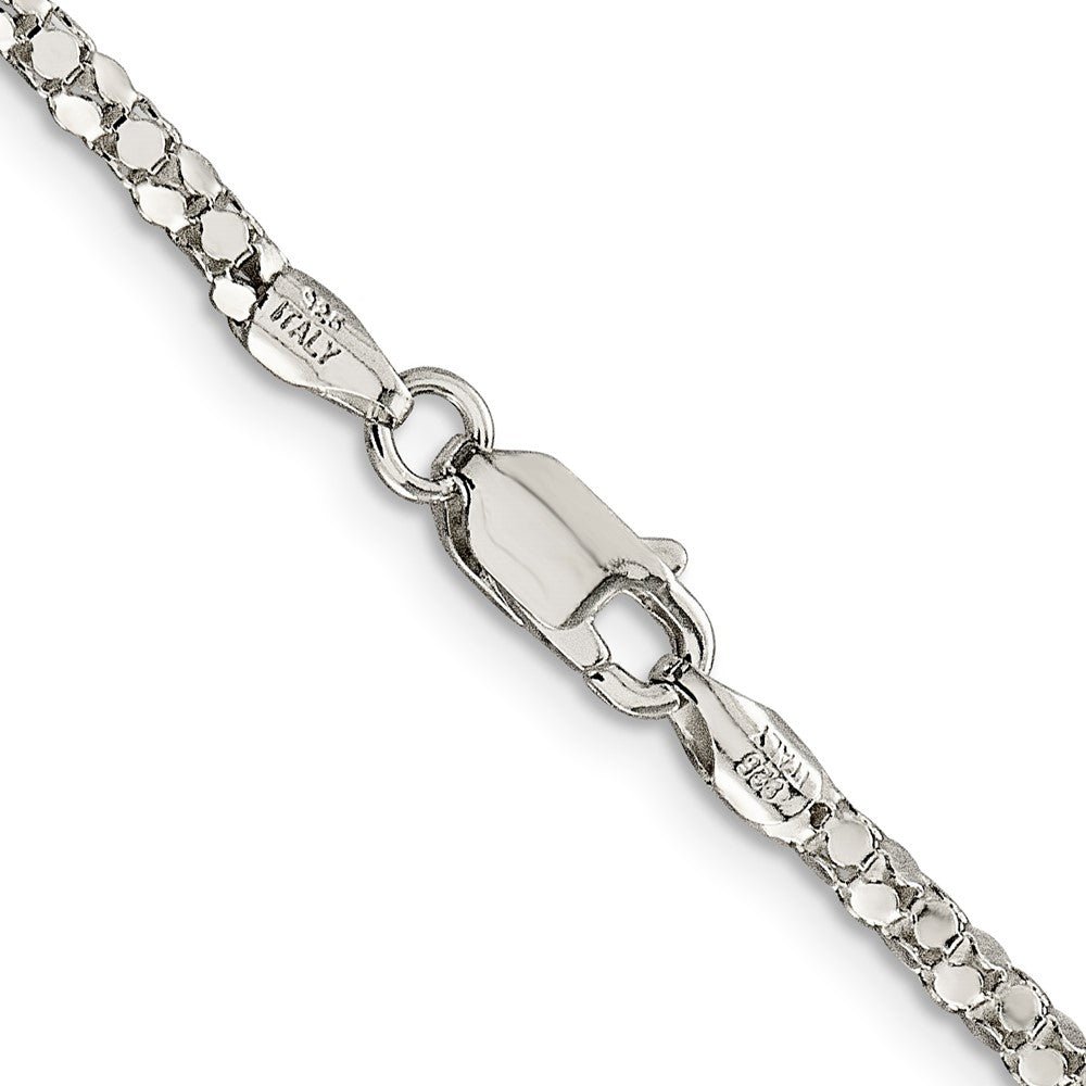 Buy Stylish 2.5mm Sterling Silver Popcorn Chain - Affordable Luxury Jewelry