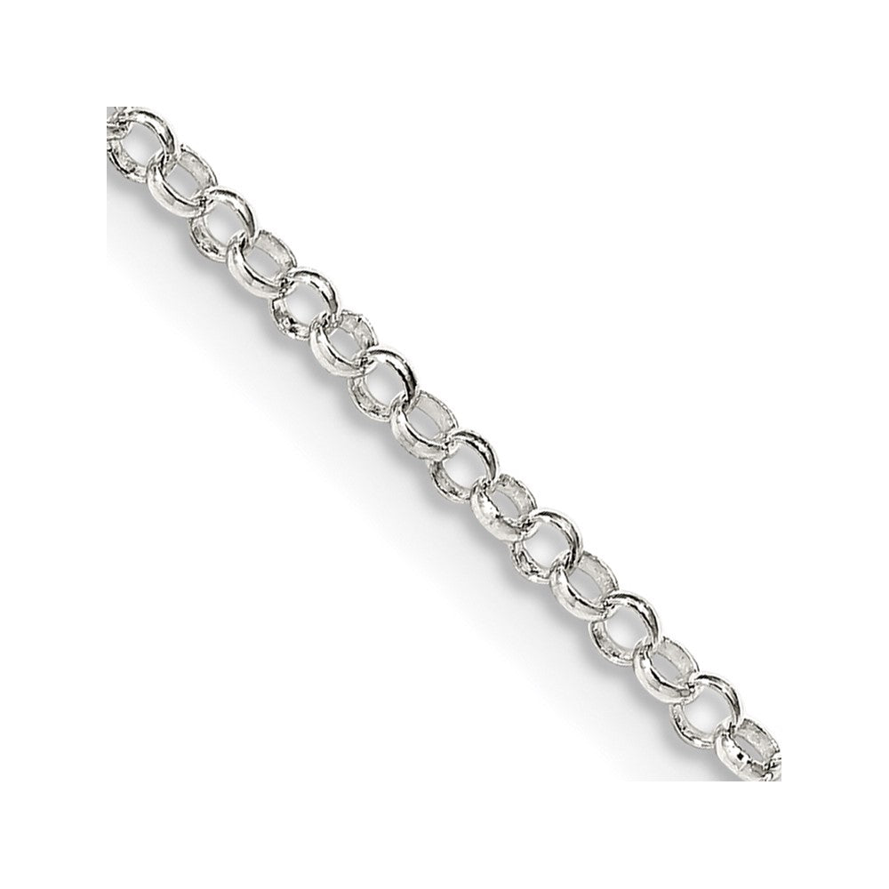 High-Quality 2mm Sterling Silver Rolo Chain | Stylish & Affordable Jewelry