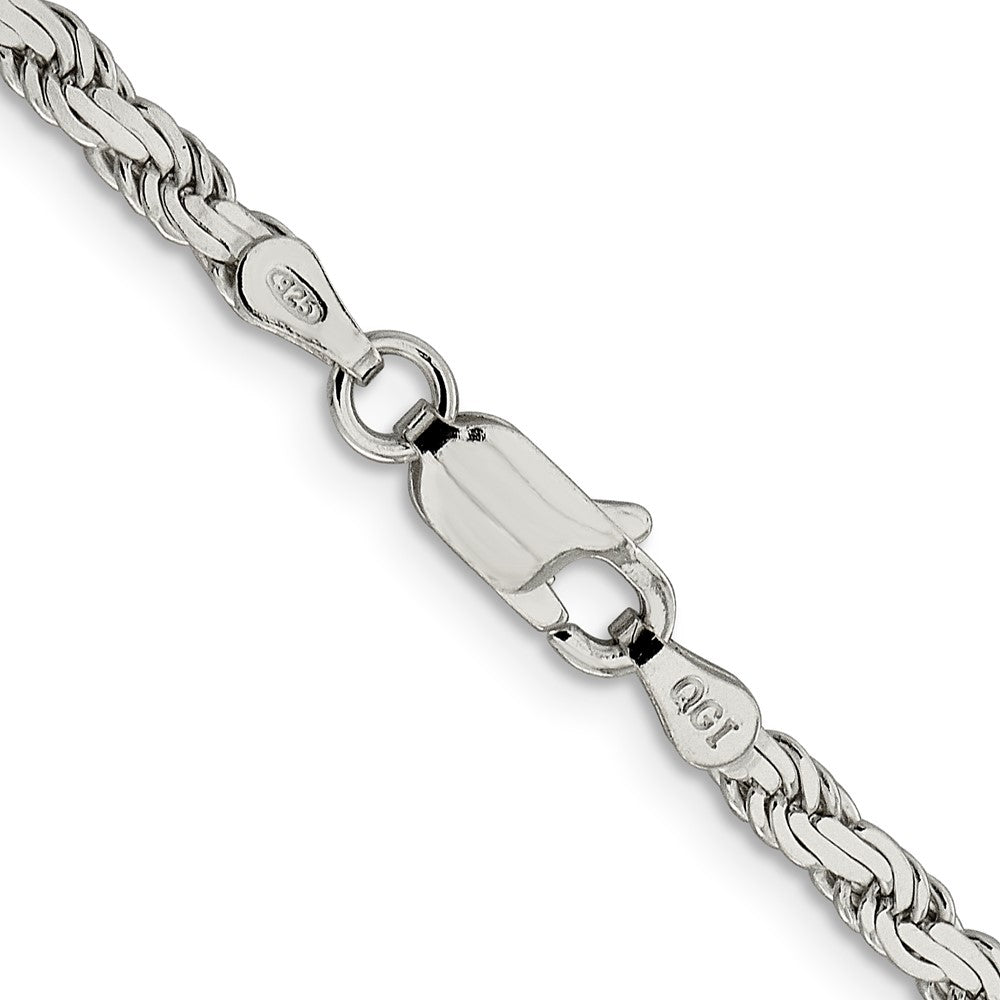 High-Quality 3.1mm Sterling Silver Flat Rope Chain - Stylish & Affordable Price
