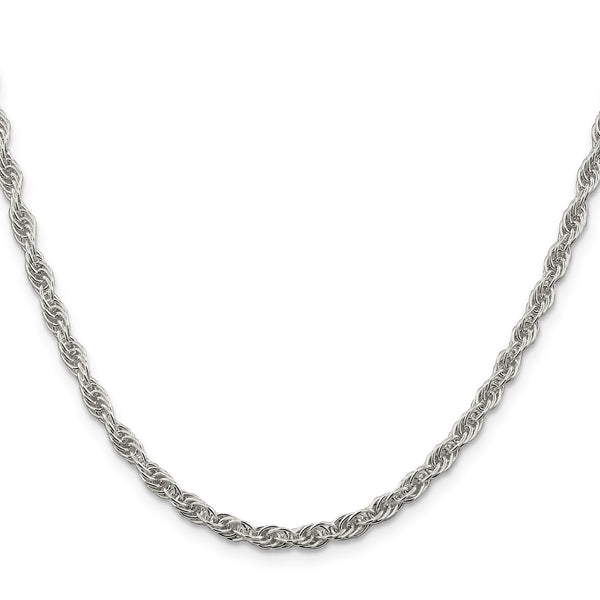 3.8mm Sterling Silver Rope Chain
