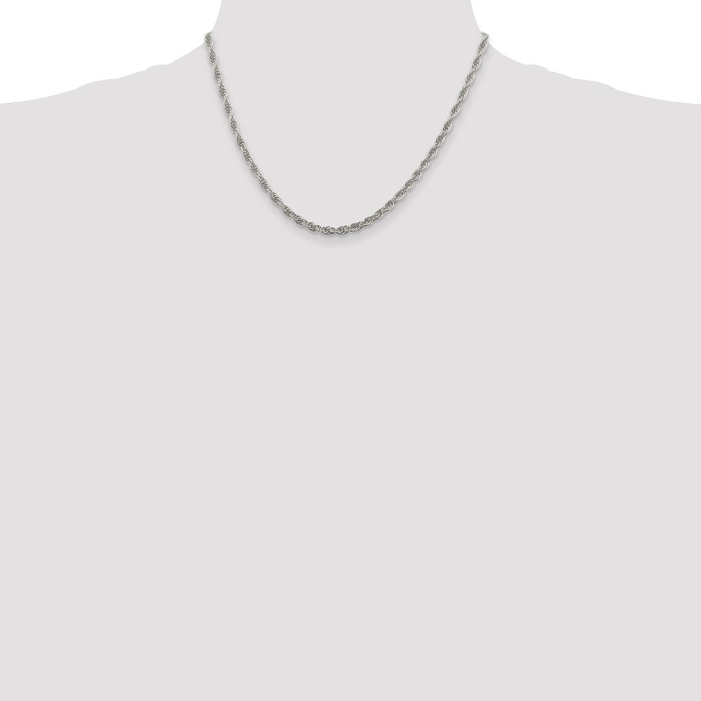 Buy Stylish 3.8mm Sterling Silver Loose Rope Chain - Affordable Quality!