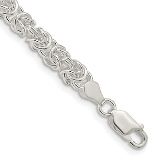 Buy Stylish Sterling Silver 4.75mm Classic Byzantine Chain - Luxury Design