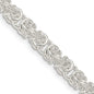 High-Quality 4.75mm Sterling Silver Byzantine Chain - Stylish & Affordable!-5