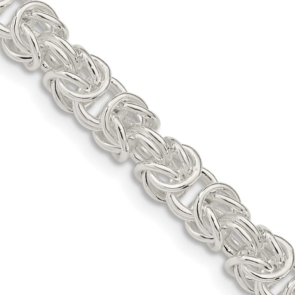 5.5mm Rounded Byzantine Chain in Sterling Silver - Style GR1-1031106