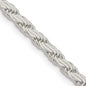 Buy Stylish 3.65mm Sterling Silver Flat Rope Chain | Affordable Luxury Jewelry-2