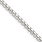 Exclusive 4mm Round Box Chain in Sterling Silver | Stylish & Affordable Quality-6