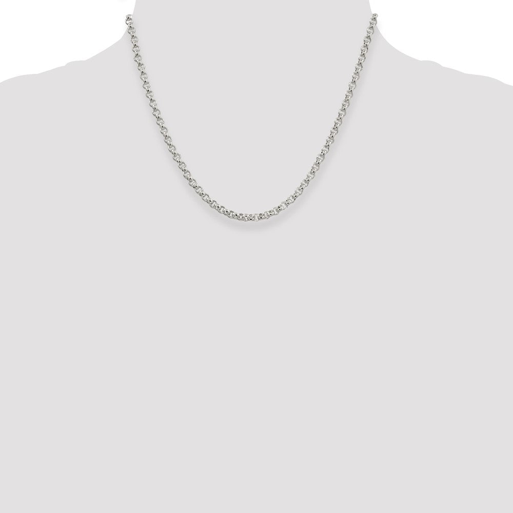 Exclusive 3mm Square Spiga Chain in Sterling Silver - Stylish & Affordable!