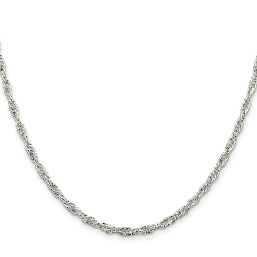 High-Quality 2.75mm Sterling Silver Loose Rope Chain - Stylish Value Deal!
