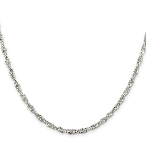 2.75mm Sterling Silver Loose Rope Chain