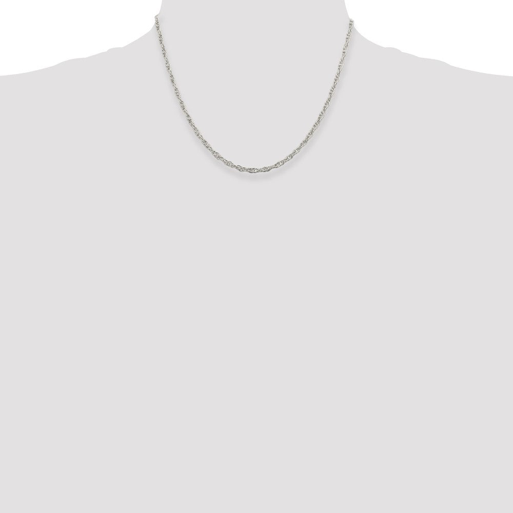 Exclusive 2.75mm Sterling Silver Loose Twist Rope Chain - Stylish Value!