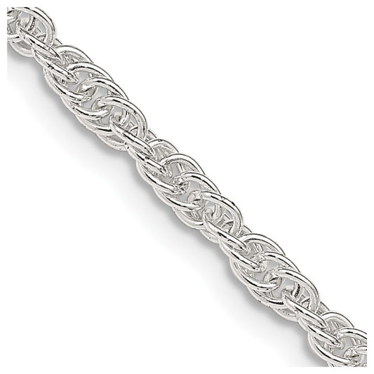 Exclusive 2.75mm Sterling Silver Loose Twist Rope Chain - Stylish Value!