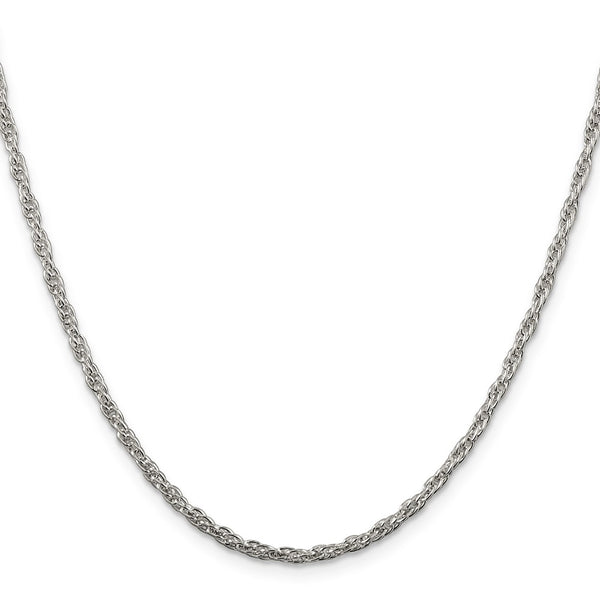 2.5mm Sterling Silver Loose Rope Chain