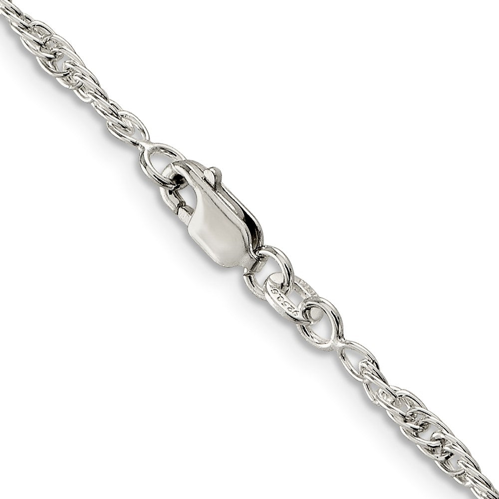 Exclusive 2.5mm Sterling Silver Loose Rope Chain - Stylish & Affordable Price
