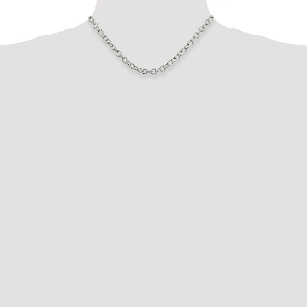 Buy Stylish 6.25mm Sterling Silver Rolo Chain - High-Quality Design