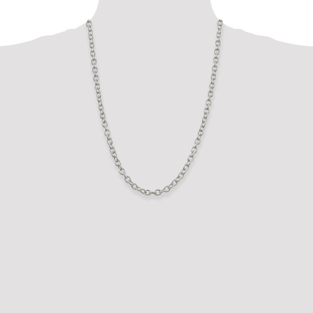 Exclusive 6.25mm Sterling Silver Rolo Chain - Stylish & Affordable Accessory