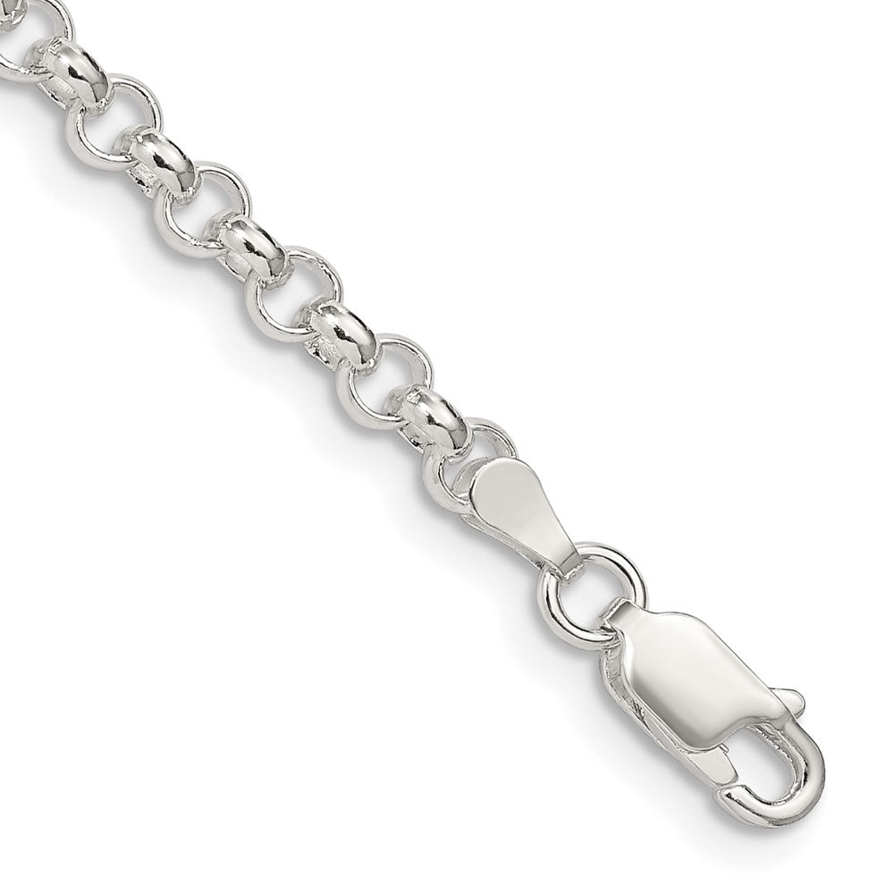 Exclusive 4mm Sterling Silver Rolo Chain | Affordable Elegance for You