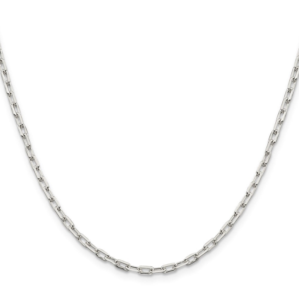Buy Exclusive Sterling Silver 2.75mm Elongated Open Link Necklace Chain