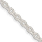 Exclusive 3.75mm Decorative Rolo Chain in Sterling Silver - Affordable Luxury-1