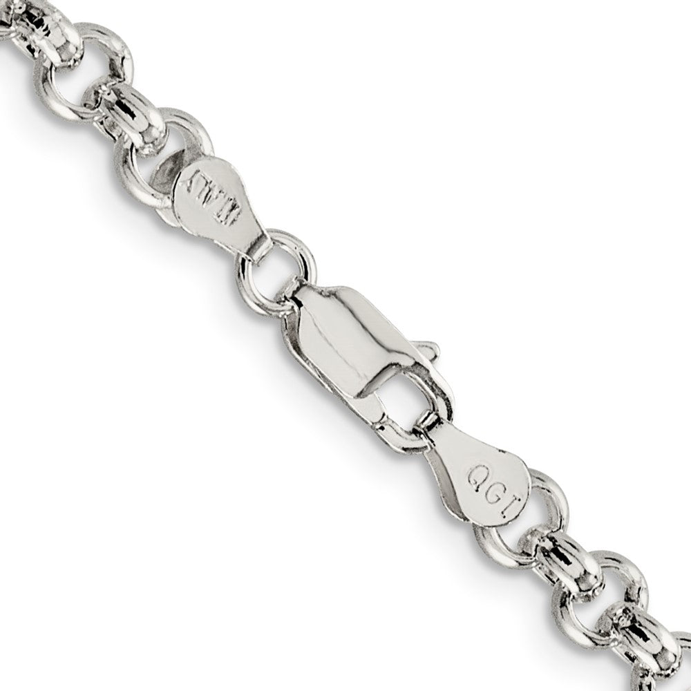 Buy Stylish 5mm Sterling Silver Rolo Chain | Affordable Luxury for Everyday Use