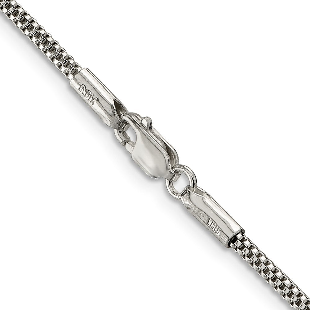 Buy Stylish 2mm Sterling Silver Corona Chain - High-Quality at Affordable Prices