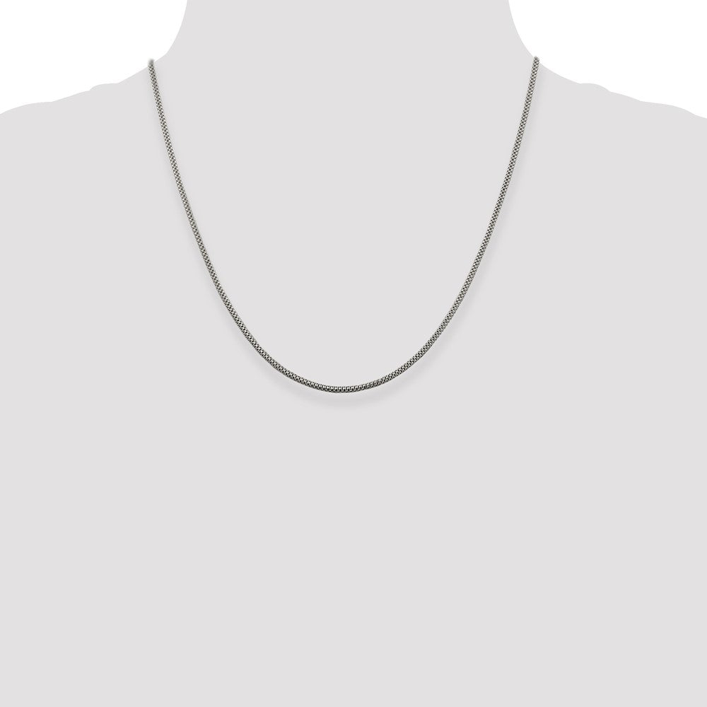 Buy Stylish 2mm Sterling Silver Corona Chain - High-Quality at Affordable Prices