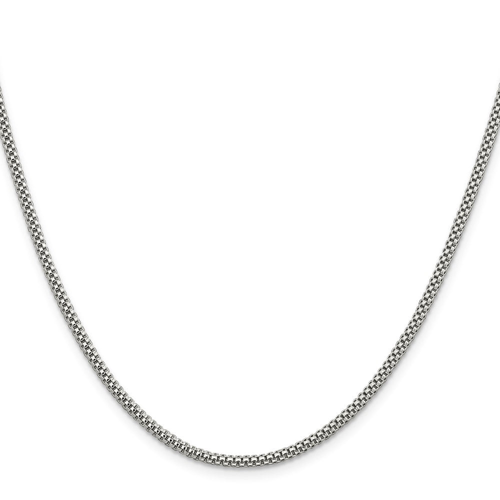 Buy Stylish 2.4mm Sterling Silver Corona Link Chain - High-Quality Value!