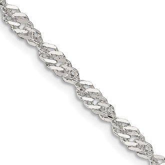 Buy Stylish 3.5mm Sterling Silver Singapore Chain - Affordable Luxury Jewelry