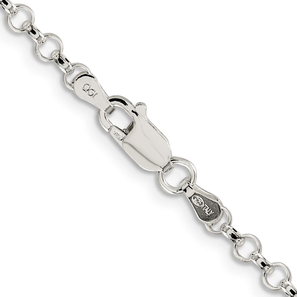 Buy 3.5mm Sterling Silver Rolo Chain - Affordable Luxury Jewelry
