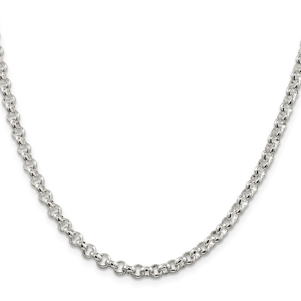 4.6mm Sterling Silver Rolo Chain - Style GR1-1033549