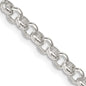 High-Quality 4.6mm Sterling Silver Rolo Chain | Stylish & Affordable Jewelry-4