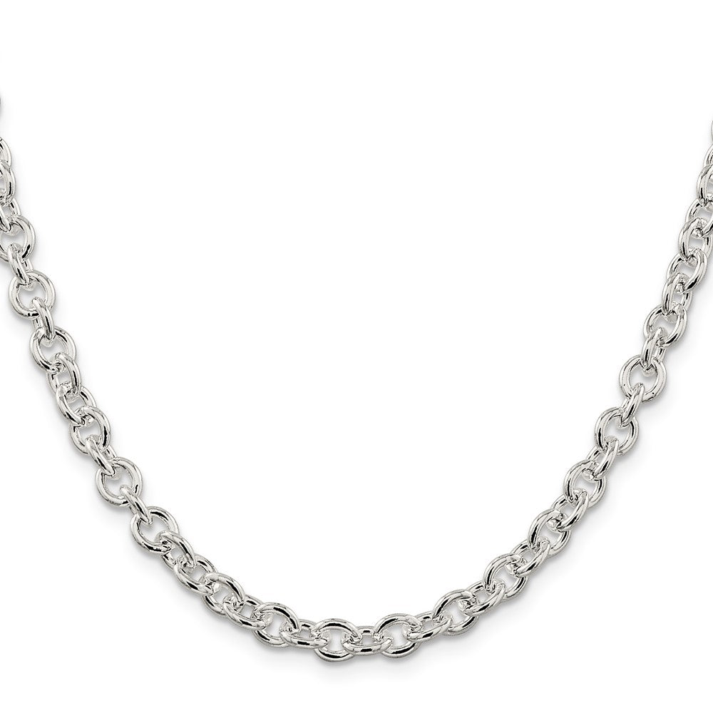 Buy 6.1mm Sterling Silver Cable Chain Necklace - Stylish & Affordable Jewelry