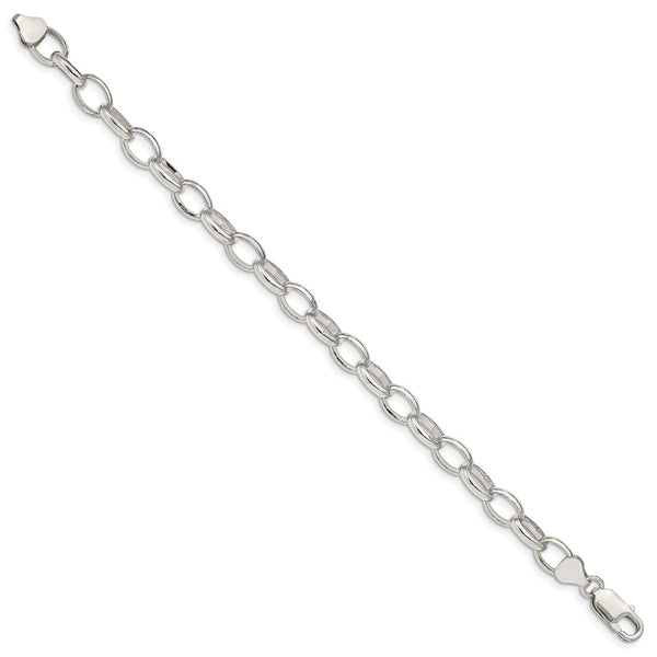 8mm Sterling Silver Rolo Chain - Style GR1-1030428