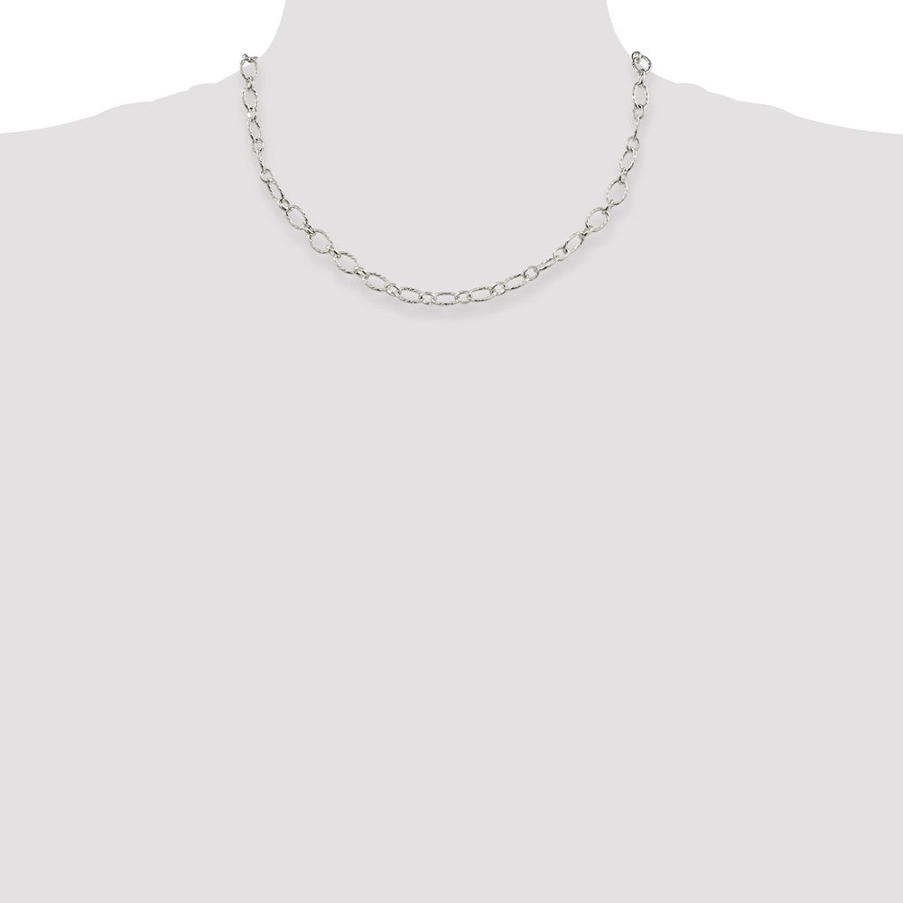 Buy Stylish Sterling Silver 6.1mm Rolo Chain - Elegant Pattern, Affordable Price