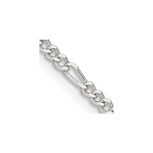 Buy Stylish 2.25mm Sterling Silver Figaro Chain - High-Quality Value Accessory
