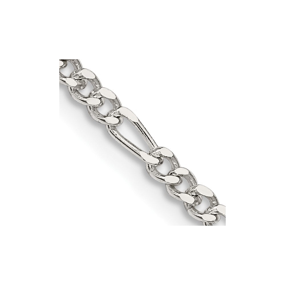Buy Stylish 2.5mm Sterling Silver Figaro Chain - Affordable Luxury Jewelry
