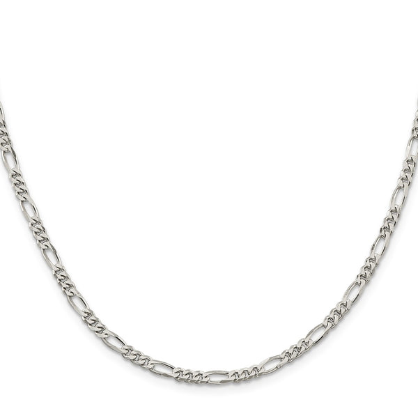 3.5mm Sterling Silver Figaro Chain - Style GR1-1032630