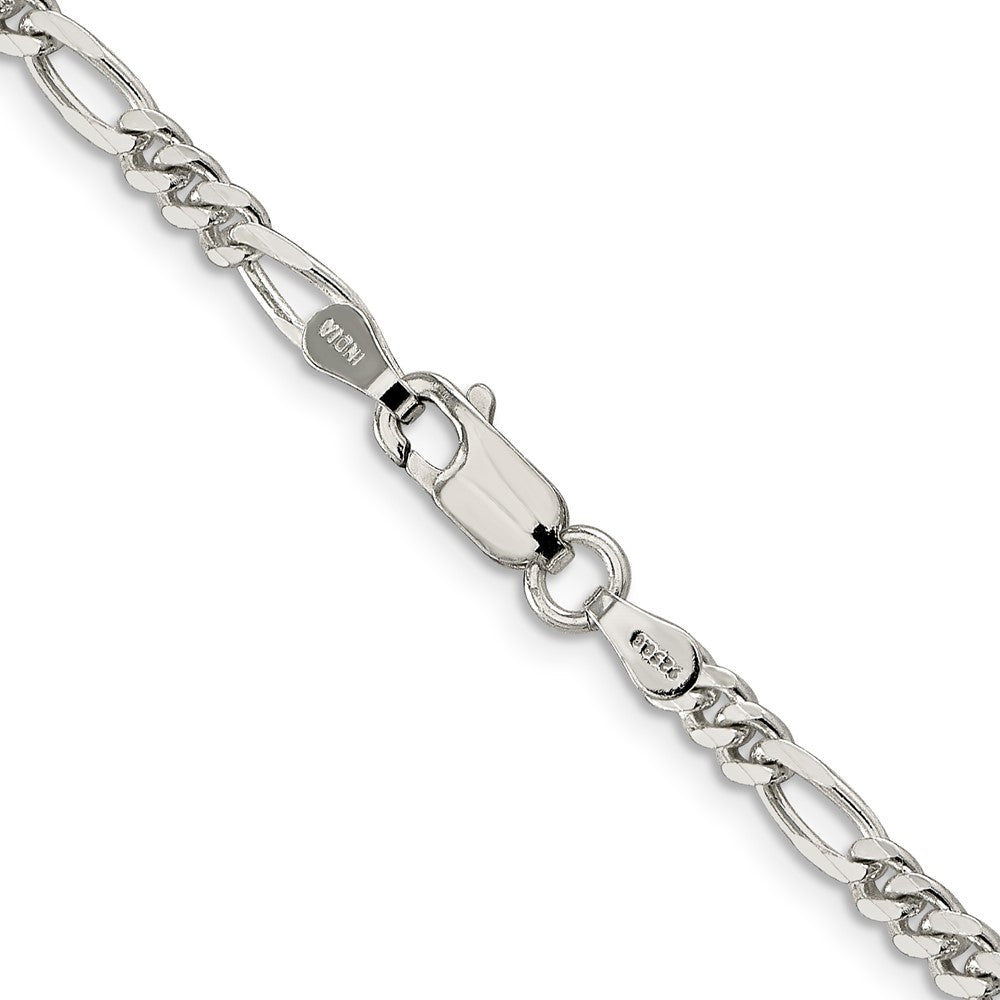Buy Stylish 3.5mm Sterling Silver Figaro Chain - Affordable Luxury Design