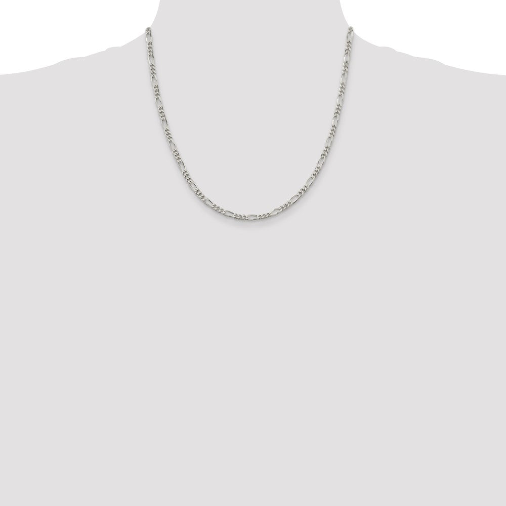Exclusive 3.5mm Sterling Silver Figaro Chain | Stylish Value for Your Jewelry
