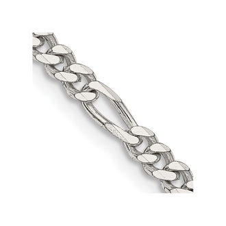 Buy Stylish 3.5mm Sterling Silver Figaro Chain - Luxury at an Affordable Price