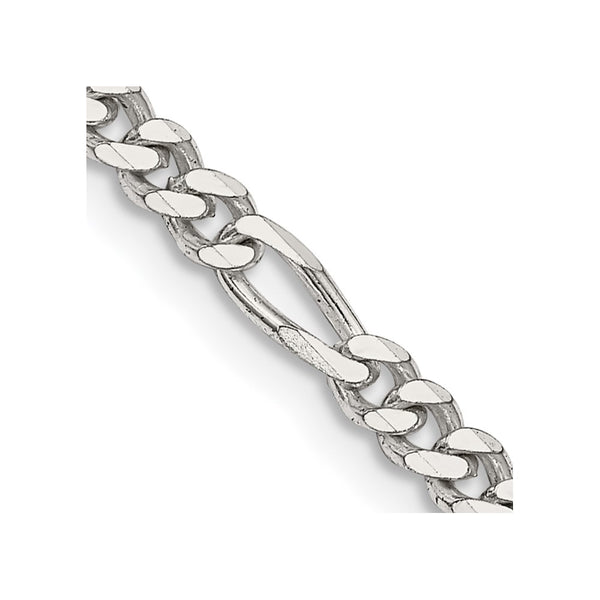 3.5mm Sterling Silver Figaro Chain - Your